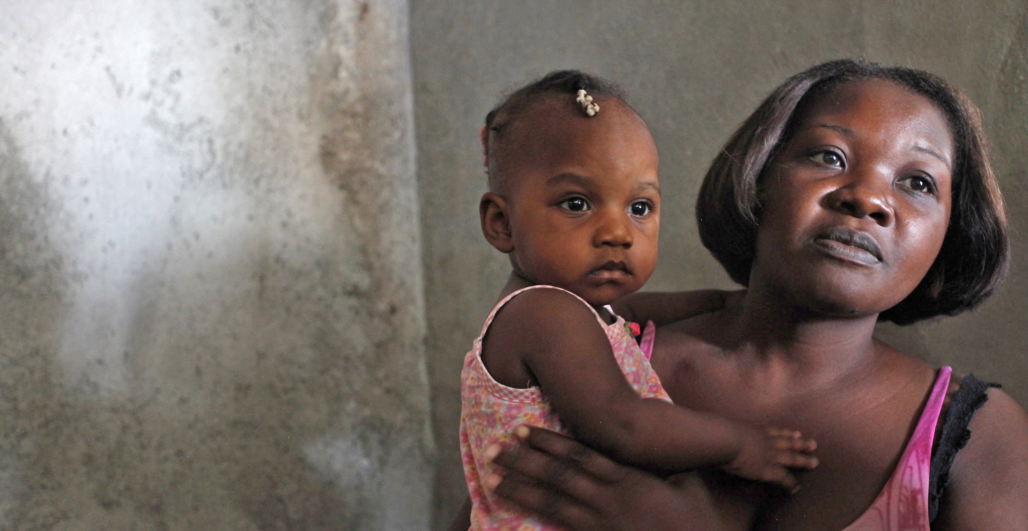 Haiti mother and child