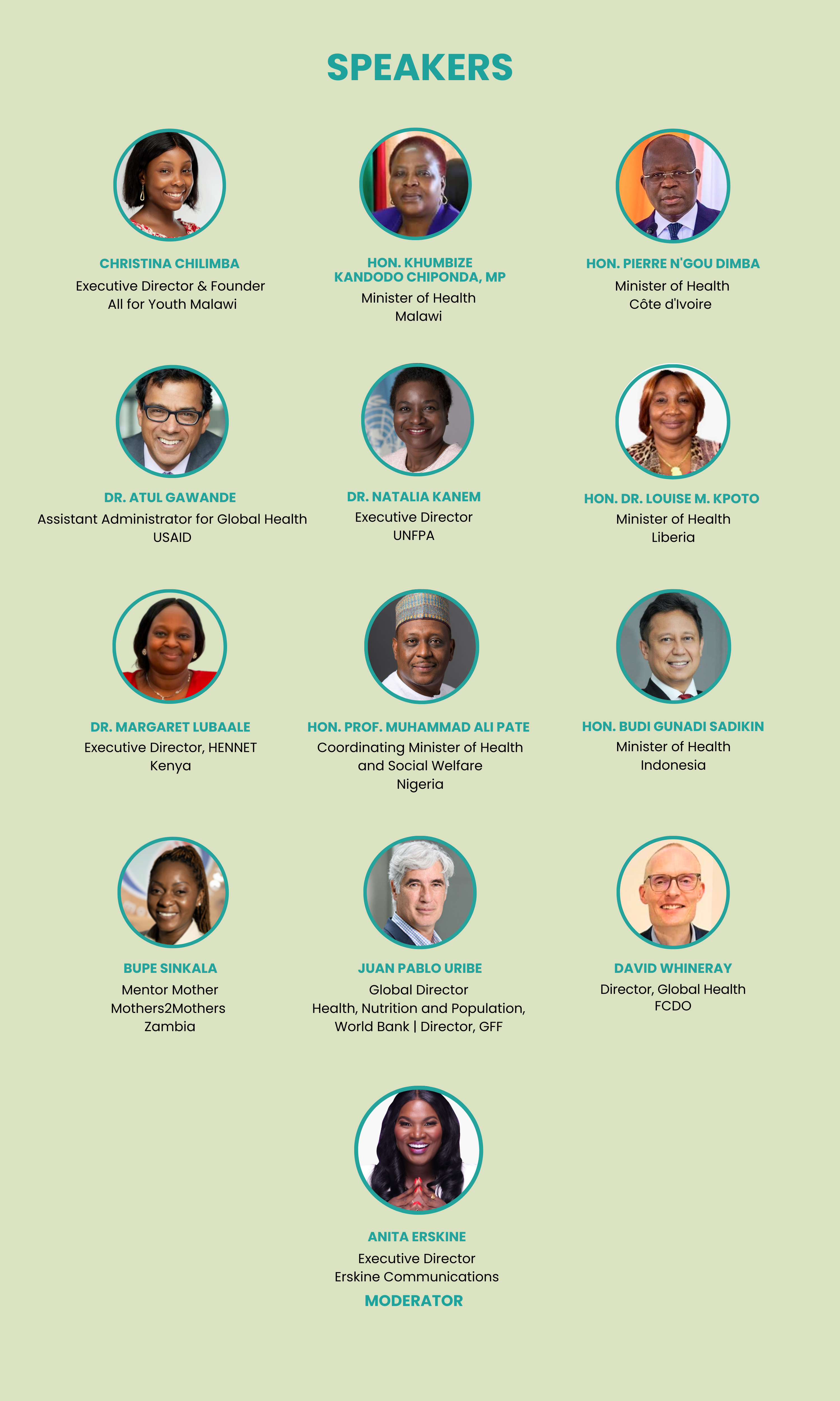 UNGA79 PHC event speakers graphic